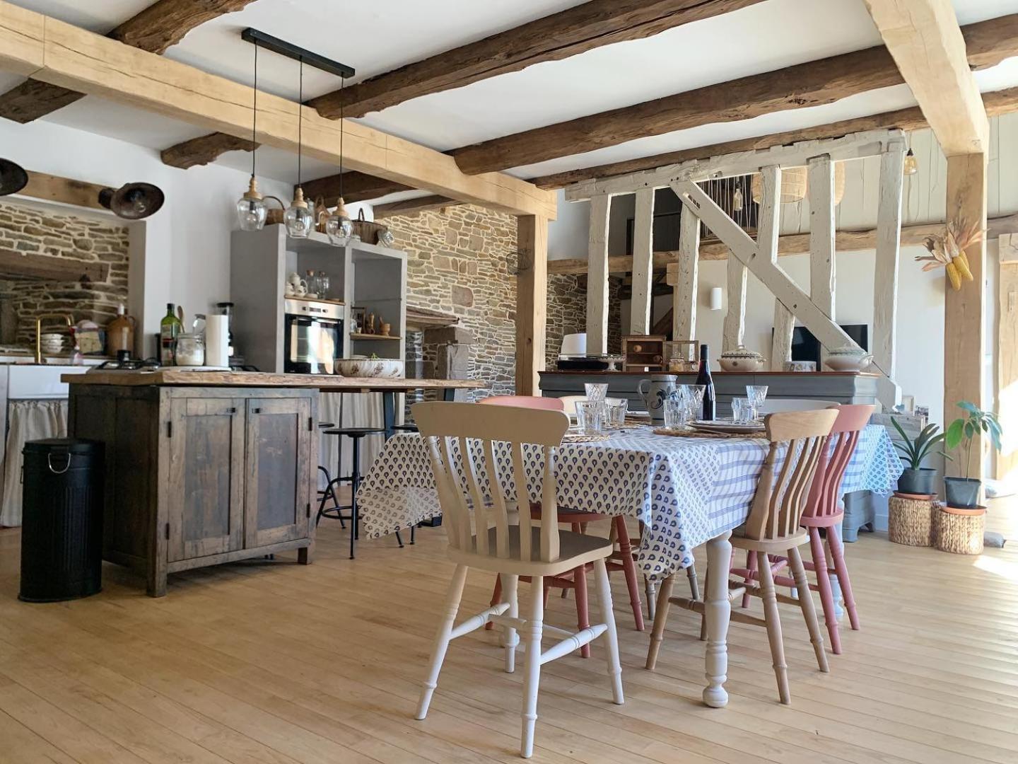 Agritourisme Abae Bed and Breakfast Sougéal Buitenkant foto