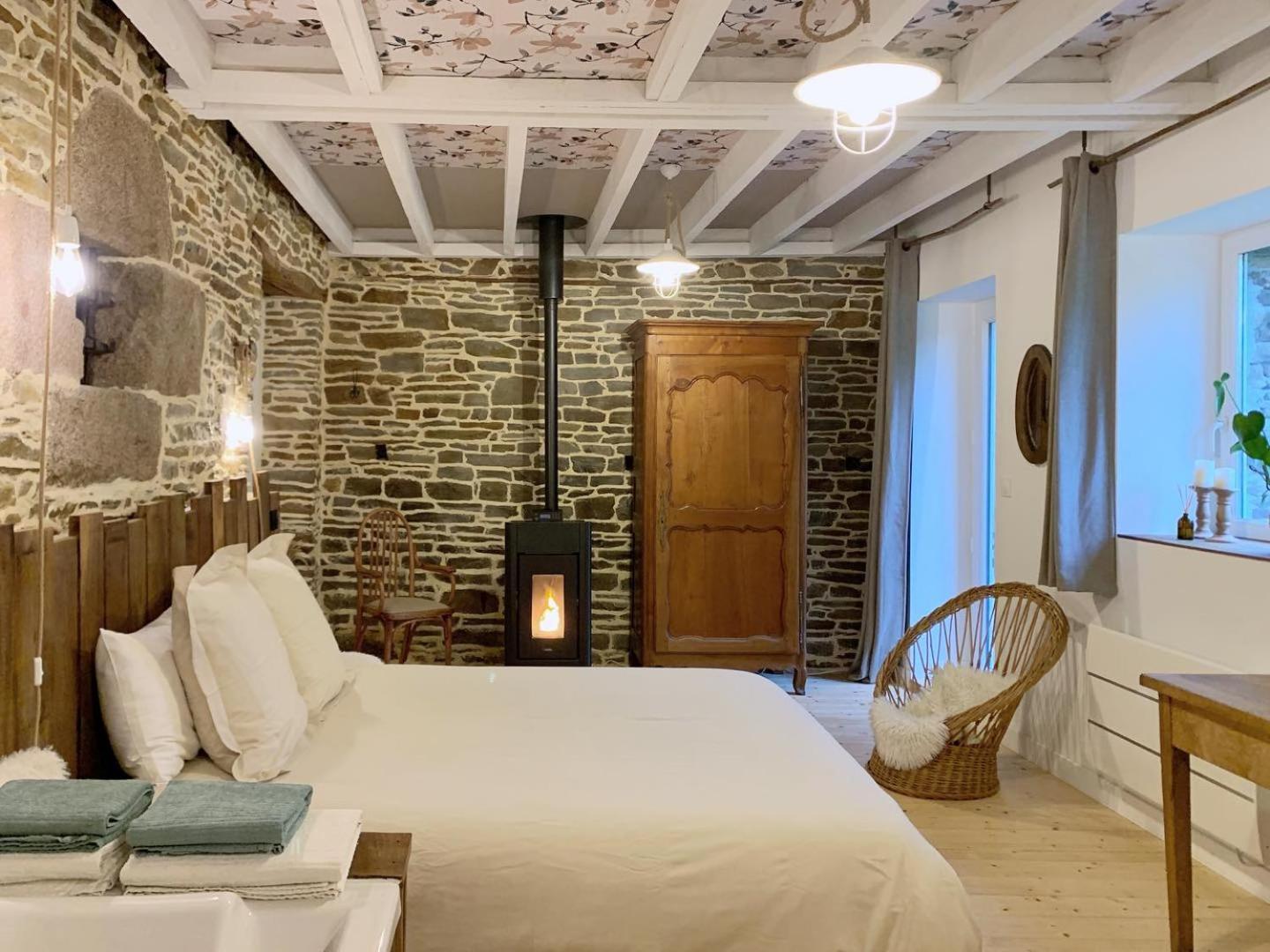 Agritourisme Abae Bed and Breakfast Sougéal Buitenkant foto