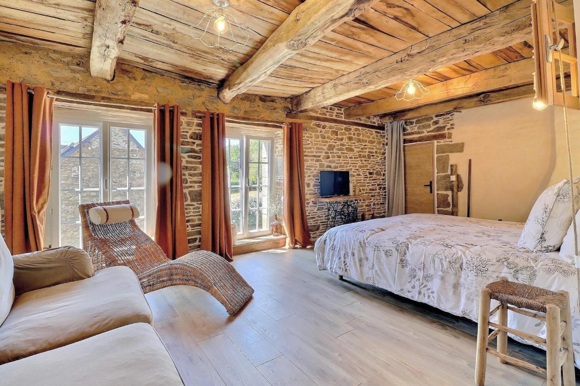 Agritourisme Abae Bed and Breakfast Sougéal Buitenkant foto